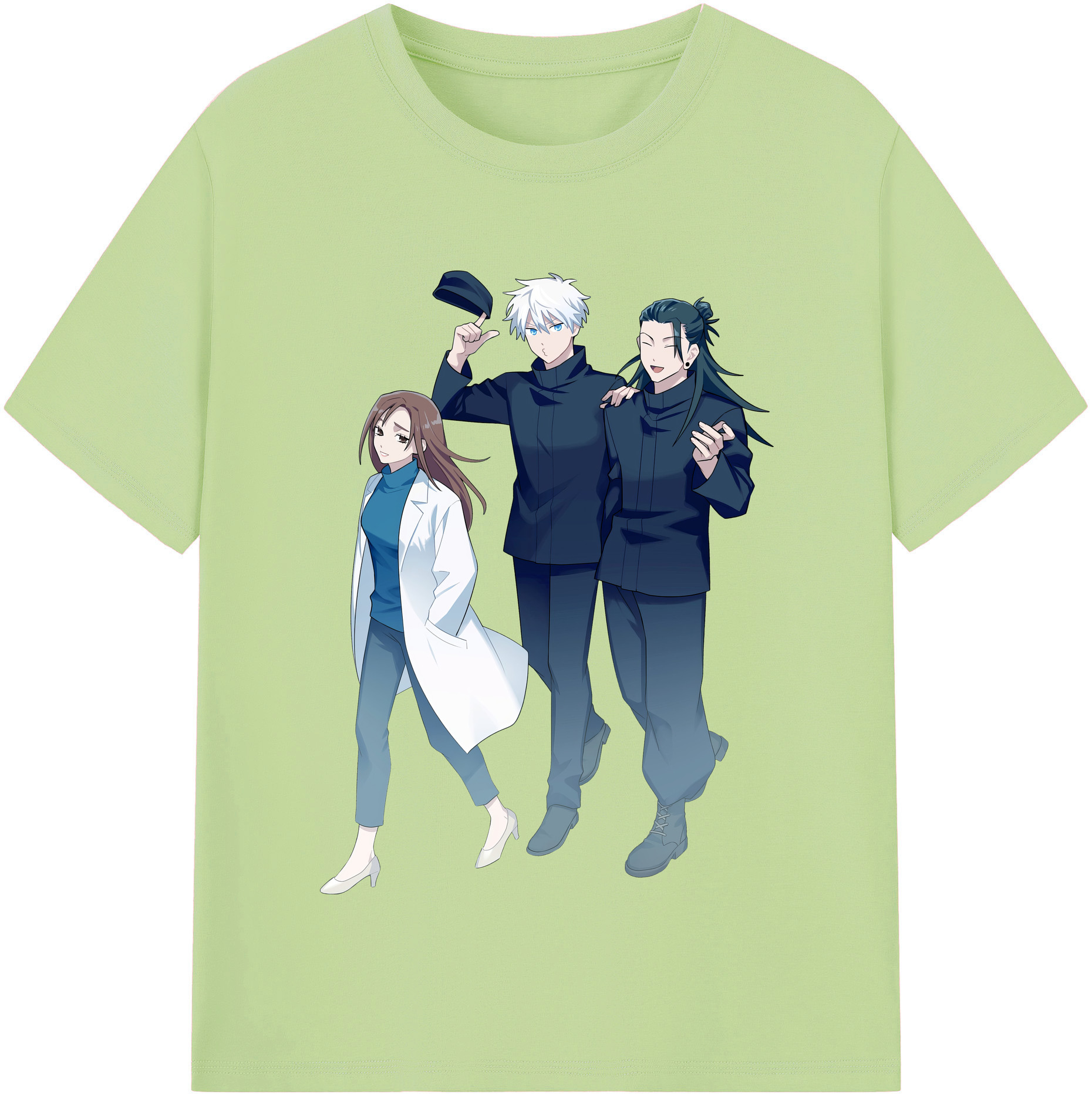 （画像用） 呪術廻戦 Jujutsu Kaisen 綿100％半袖Tシャツ（フロントプリント）